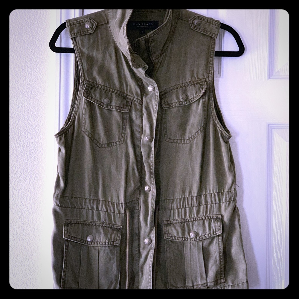 Olive vest